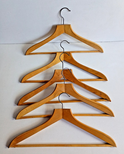 Lot vintage wooden coat - vintage,