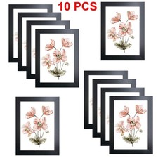 10 Pack Photo Frames 6x4 Multi