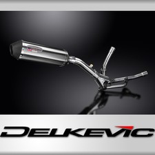 Suzuki DL650 V-Strom 2004-2011 343mm X-Oval Stainless Exhaust Silencer Can Kit
