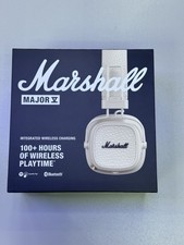 Marshall Major V Bluetooth Headphones, 100 Hours Playtime - Cream - Sealed!