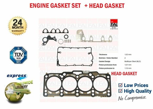 Engine gasket set head - engine,