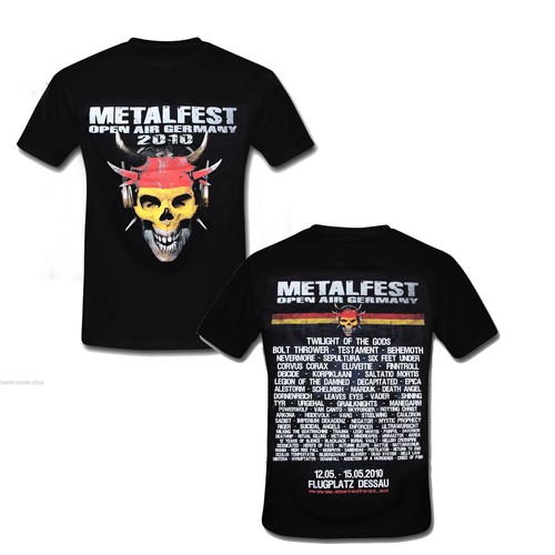 Metalfest germany 2010 shirt - metalfest, t-shirt