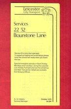 Bus Timetable - Leicester City