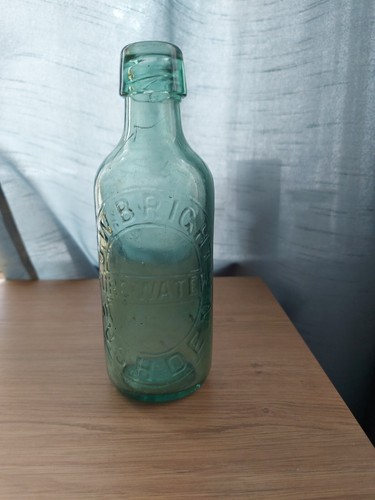 Vintage old glass bottle - old,