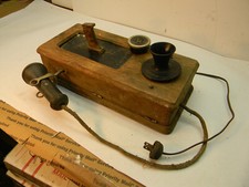 #4301 Antique Telephone; 903-1065607; For parts or Repair