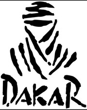 5” Paris Dakar Vinyl Decal