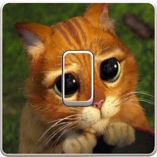 Disney Shrek Cat Light Switch