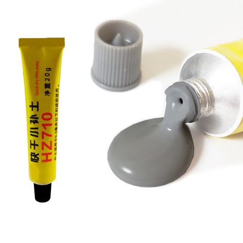 Grey car body filler putty - body,