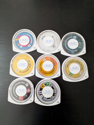 Psp umd games - umd, discs