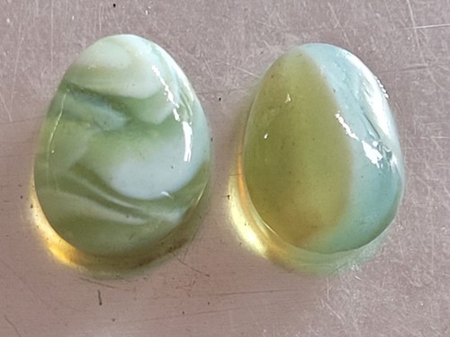 2xstunning dragon sea glass - sea,