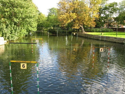 Photo 6x4 slalom course - photo, on