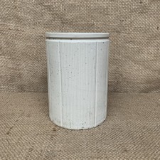 Ribbed Stoneware Marmalade Jar