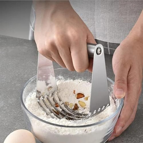Stainless steel dough - steel, blender
