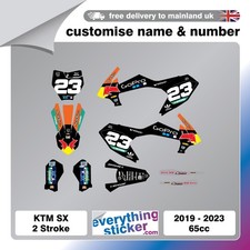 CUSTOM KTM MX Graphics Kit