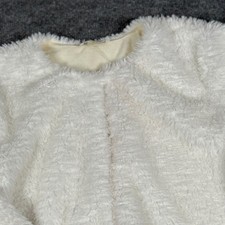Calvin Klein Large White Faux