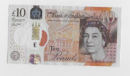 Cleland ten pound note - pound,
