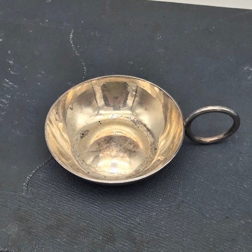 Sterling silver tastevin - silver,