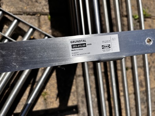 Ikea grundtal stainless - grundtal, steel