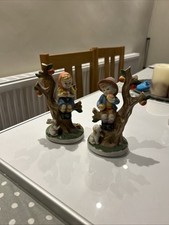 Goebel Hummel Apple Tree Boy & Girl 6" Figurines 