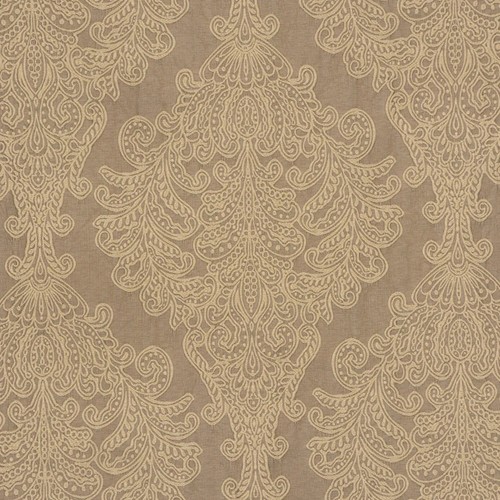Katana damask mocha brown - katana,
