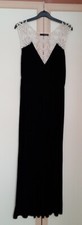 Ladies Black Full Length Dress Size 16
