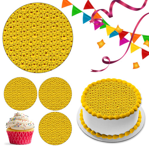 Duck duckling cake - duck,