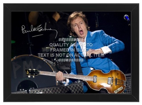 Paul mccartney signed printed - paul,
