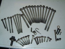 KAWASAKI ZZR600 ZX600 ZX500 ZX400 ZX636 ZX6R - ENGINE CRANKCASE BOLTS SET / LOT