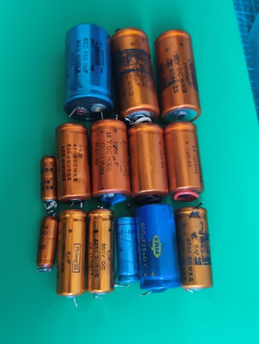 Vintage capacitors plessey - vintage,