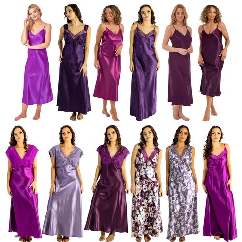 Ladies plain purple - ladies, full