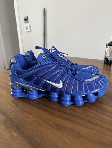Nike shox men blue - nike,