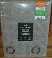 Dunelm Black Out Eyelet