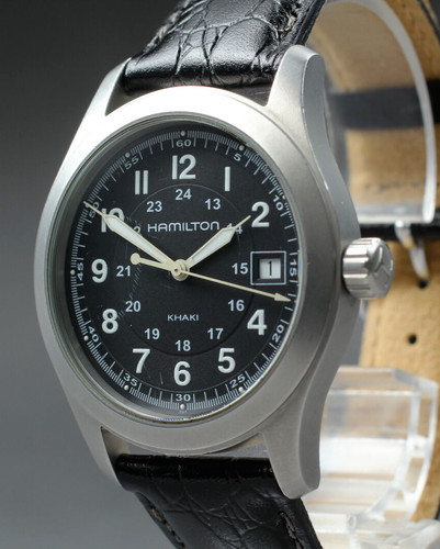 Hamilton khaki h684811 black - hamilton,