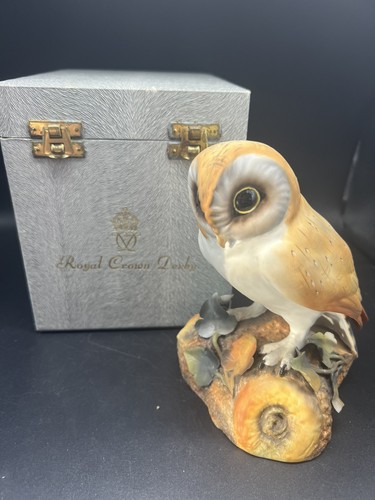 Royal crown derby barn owl - crown,