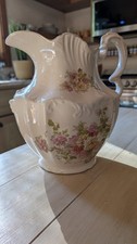 Cream Floral Ironstone Antique