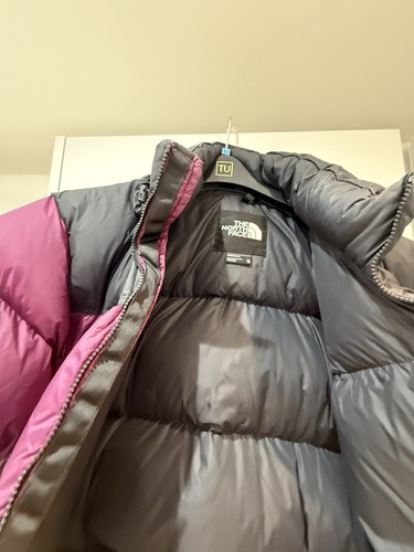 Burgundy north face retro - burgundy,