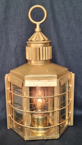 Antique large brass clipper - large,