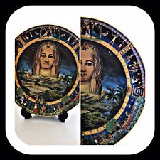 HATSHEPSUT Ancient Egypt Collectors Porcelain Plate N 01019 B By Climpson 1998