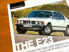 BMW 7 SERIES THROUGH THE YEARS E23 E32 E38 E65 - CLASSIC CAR ROAD TEST REVIEW