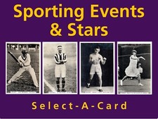Pattreiouex SPORTING EVENTS & STARS - Select-A-Card