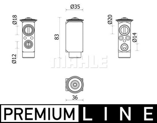 Expansion valve air - expansion,