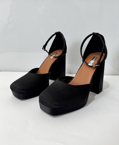 Primark black platform - primark, block