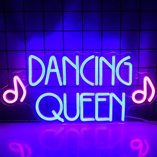 Abba dancing queen neon - queen, led
