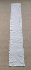 Marks & Spencer? white ribbed cotton table runner - 170x32 cm/ Used