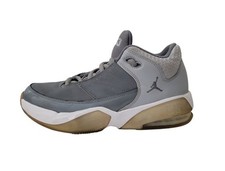 Air Jordan Max Aura 3 Youth Basketball Shoes Wolf Gray/White Size Y7 DA8021-005