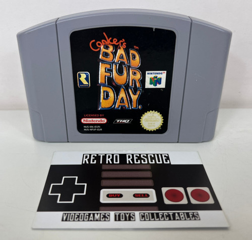 Conker bad fur - bad, n64