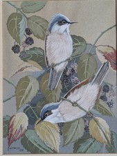 Original gouache painting of