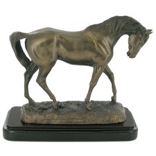 David Geenty Graceful Cold Cast Bronze Effect Horse Sculpture Statue Figurine