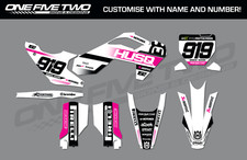 HUSQVARNA MX MOTOCROSS GRAPHICS KIT  50 65 85 125 250 350 450
