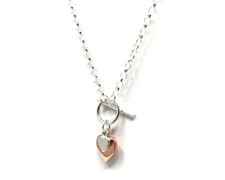 Rose Gold Plated and Sterling